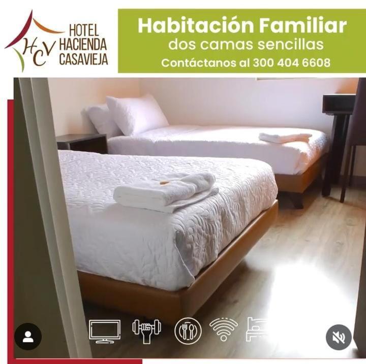 Hotel Hacienda Casa Vieja Tunja Eksteriør billede